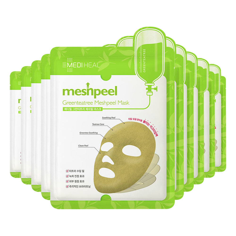 Mediheal Greenteatree Meshpeel Mask - Yoskin