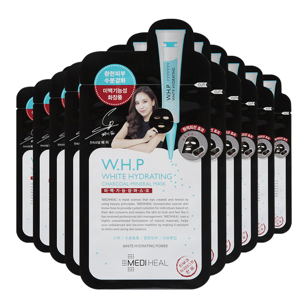 [CLEARANCE] Mediheal W.H.P White Hydrating Charcoal Mask (Fei Limited Edition) [NOV '18 & JAN '19] - Yoskin