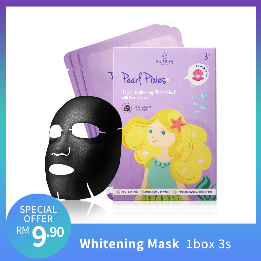 AUFAIRY Pearl Pixies Whitening Mask - Pearl Essence - Yoskin