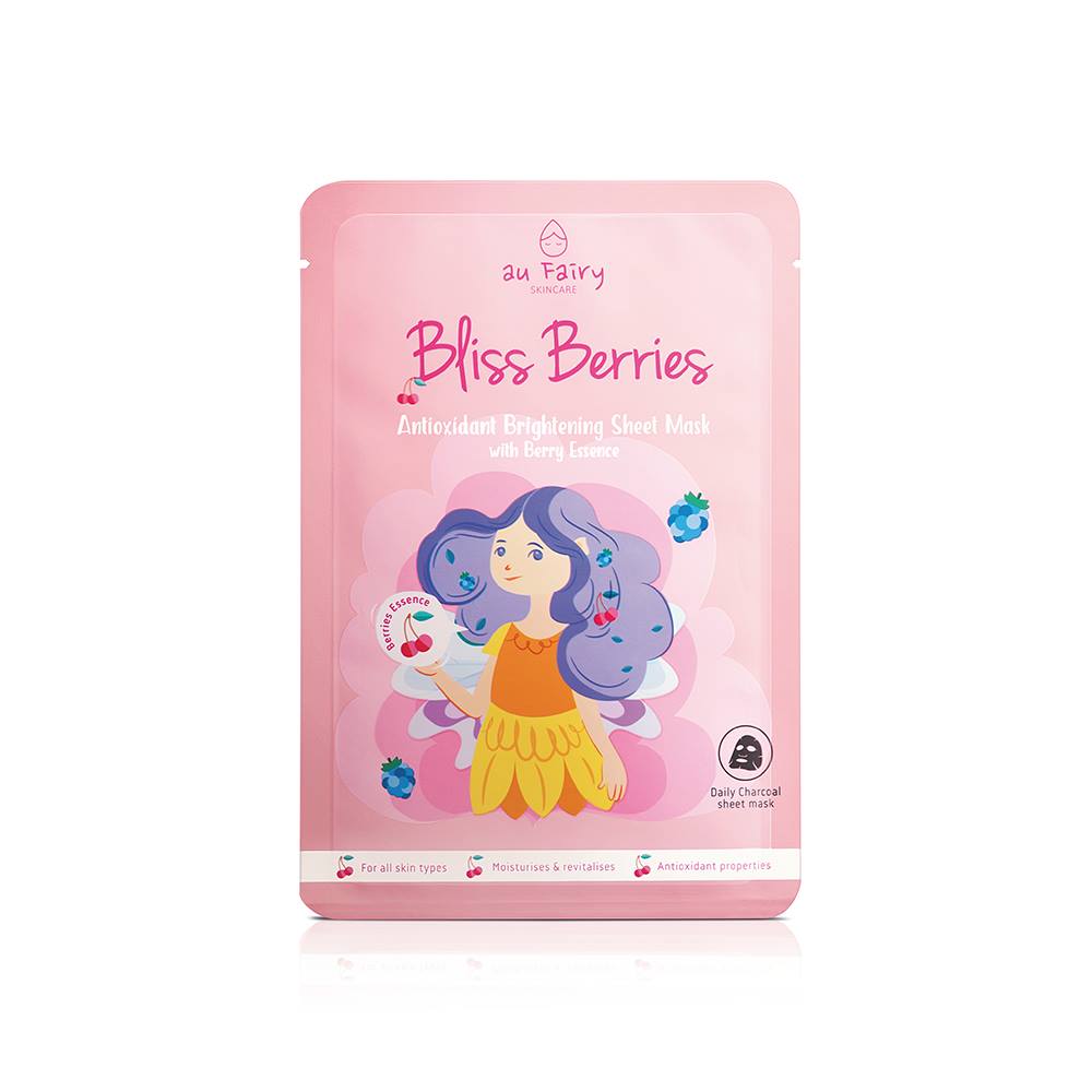 BUY 1 FREE 1: AUFAIRY Bliss Berries Brightening Mask - Berries Essence