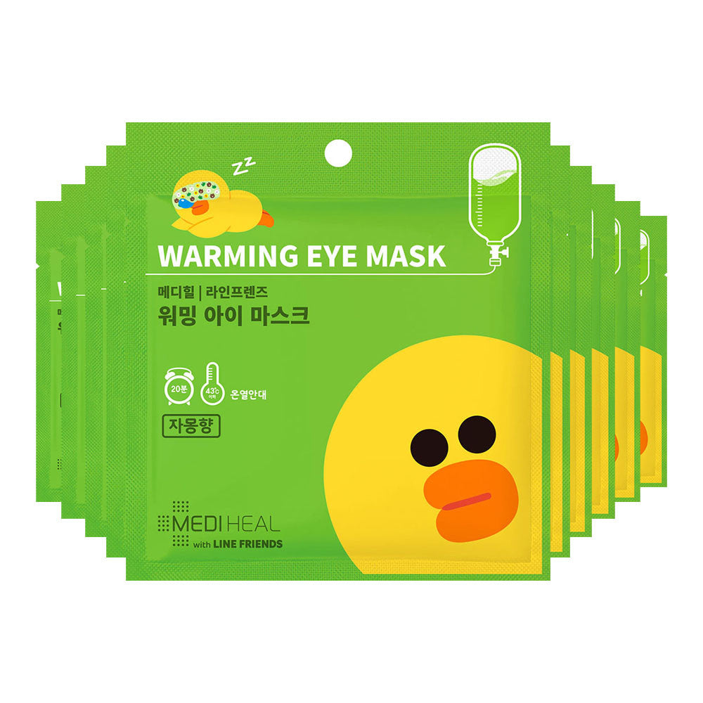 Mediheal Line Friends Warming Eye Mask (Citrus) - Yoskin