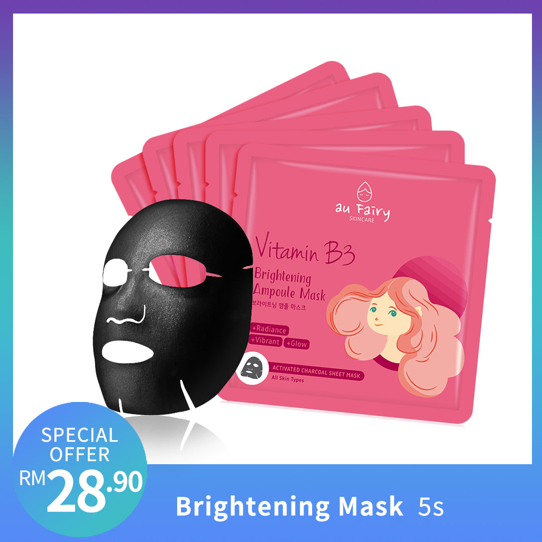 AUFAIRY Brightening Ampoule Mask - Vitamin B3 - Yoskin